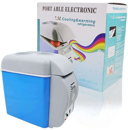 7.5L Car Refrigerator – Portable Mini Fridge for Car, Home &amp; Travel